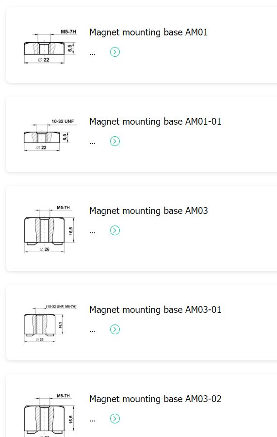magnet mounting base - lists .JPG